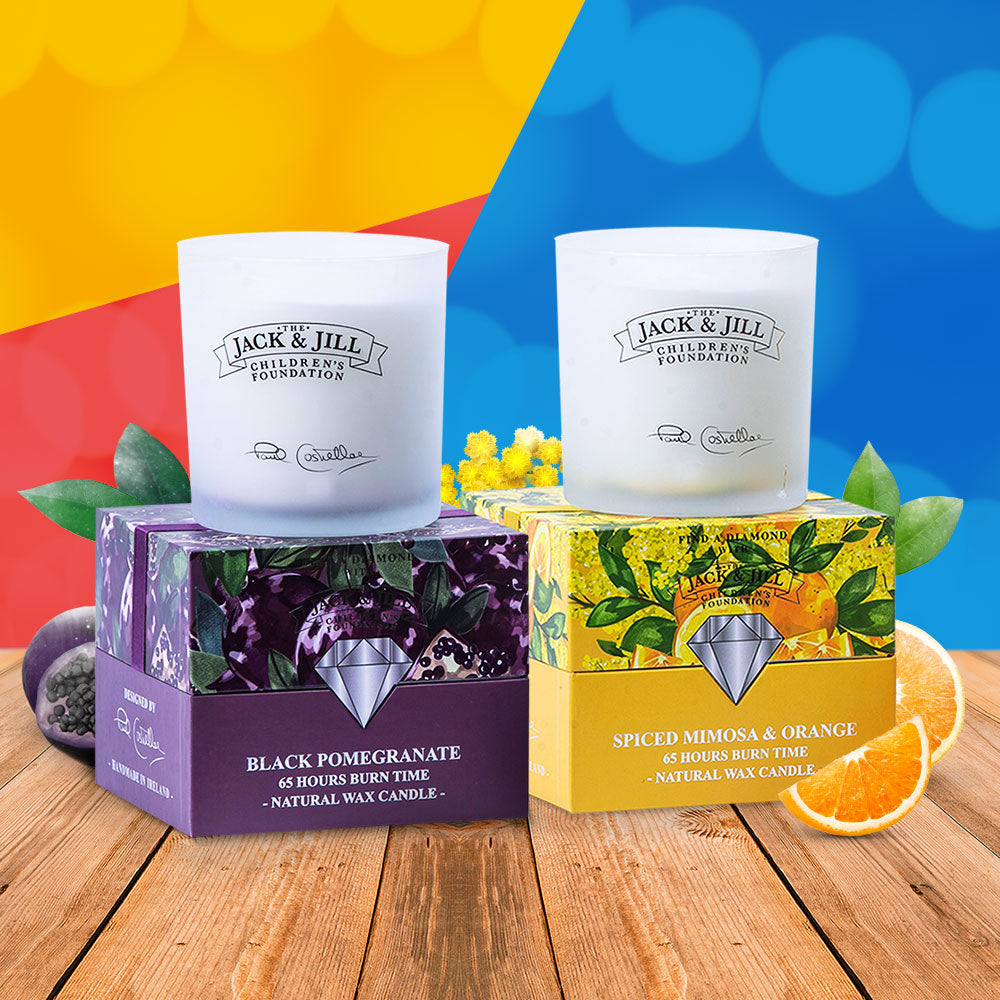 Find a Diamond Jack and Jill Candles